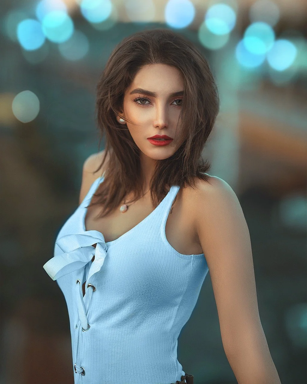 woman, model, portrait, pose