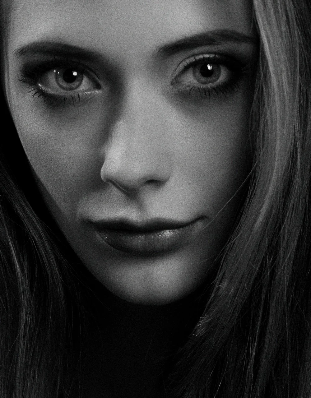woman, model, face, portrait