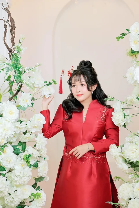 asian, woman, fashion, model