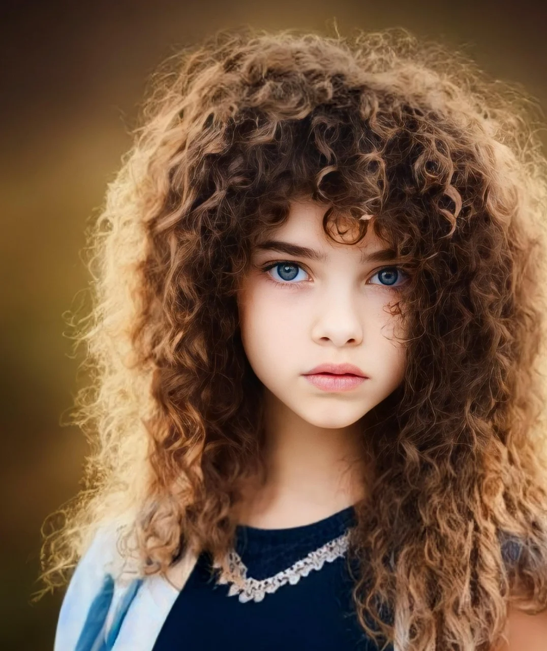 beautiful, brunette, curly, haired