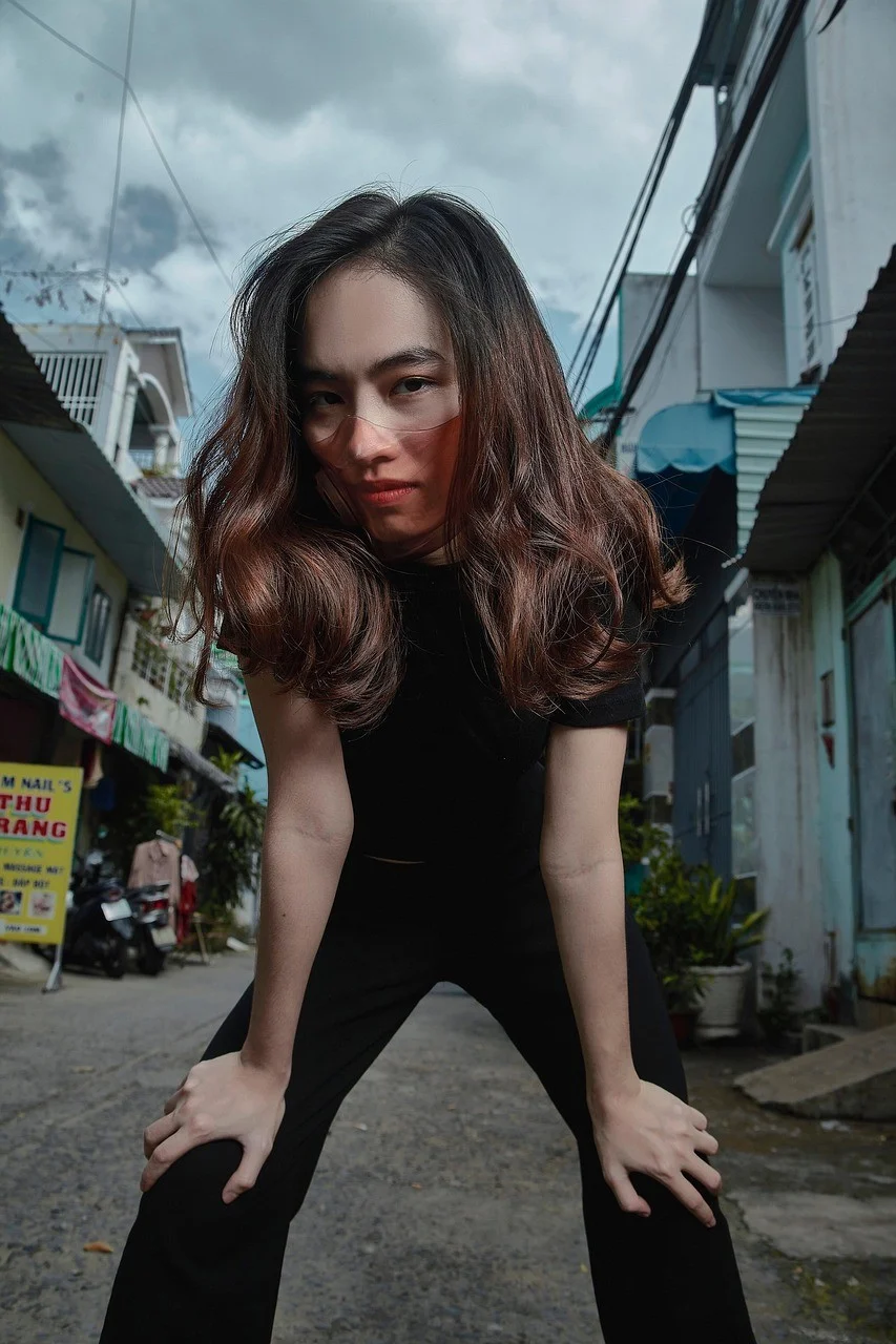woman, model, portrait, pose