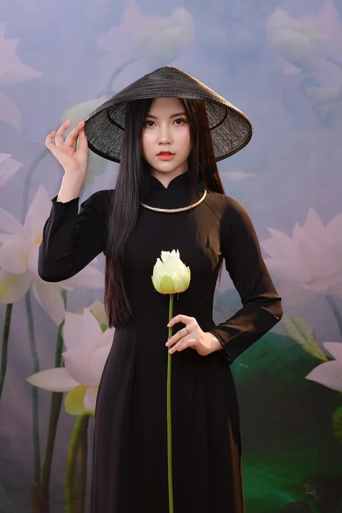 white lotus, woman, asian, ha noi