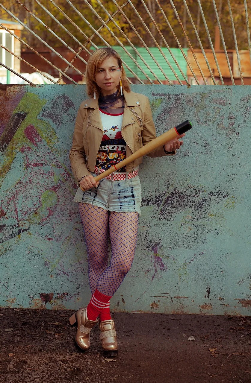 girl, street, fashion, model