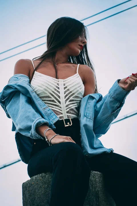 woman, model, smile, face