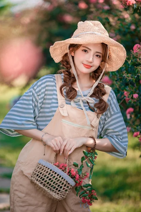 girl, beauty, outdoors, young