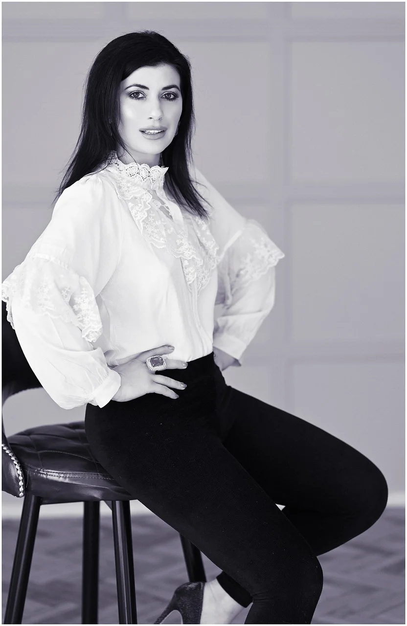 fashion, woman, portrait, glamour
