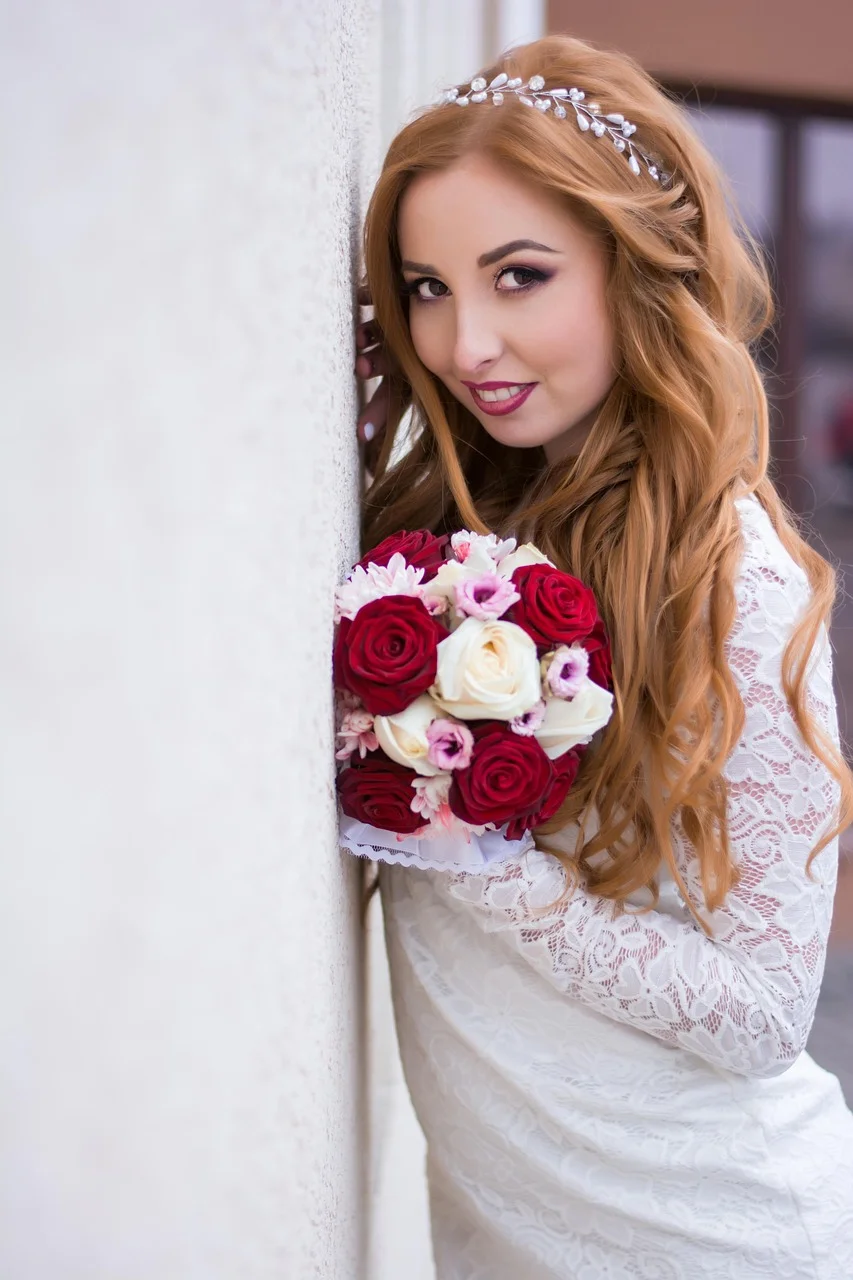 redhead, young woman, hair, portrait