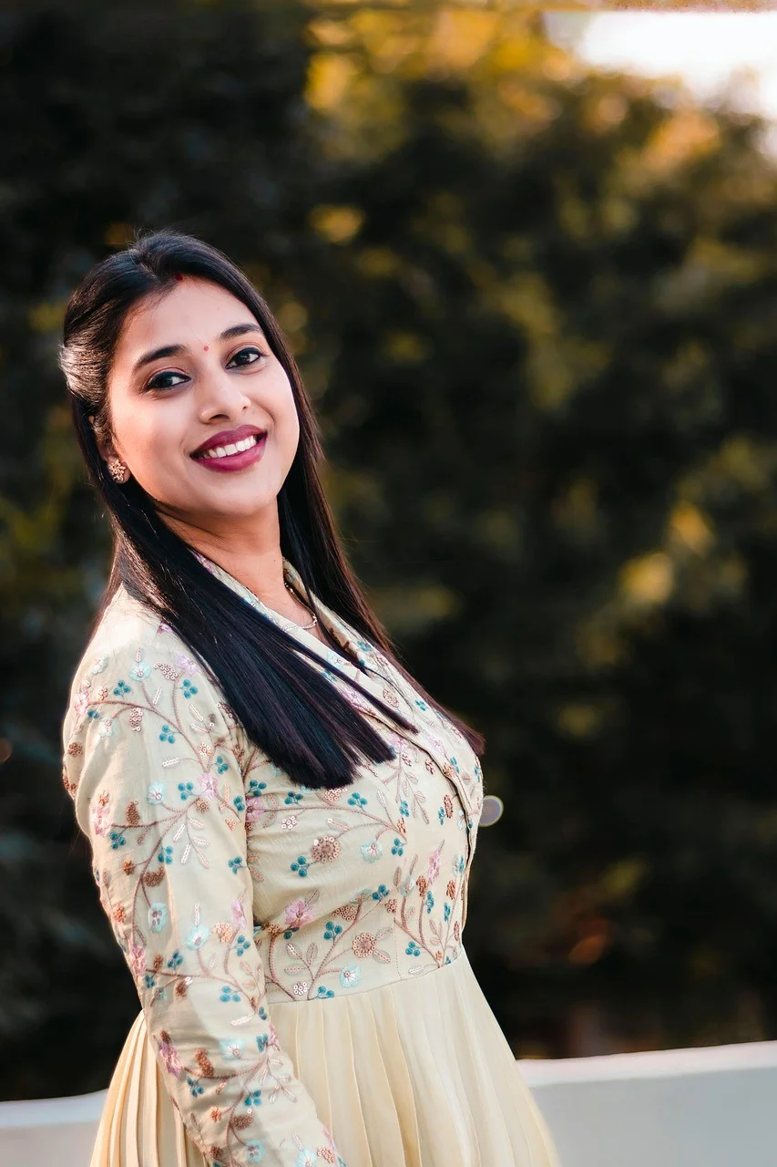 woman, female, smile, happy