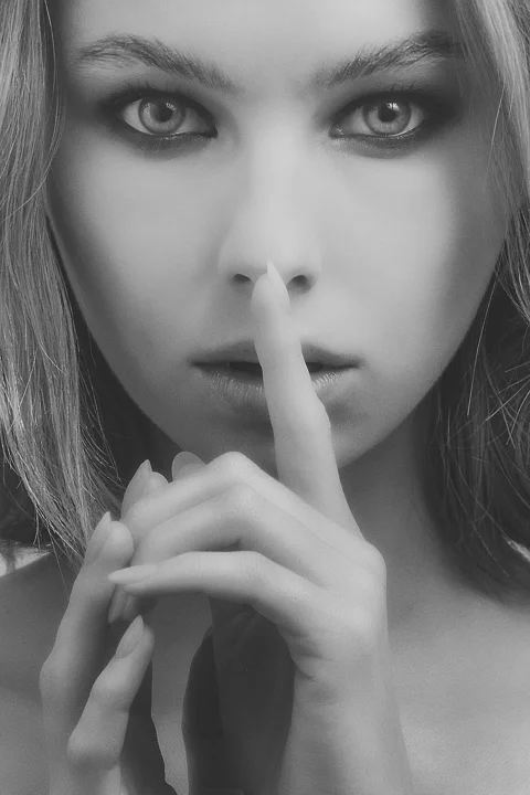 인물 사진, 소녀, 스튜디오, 여성