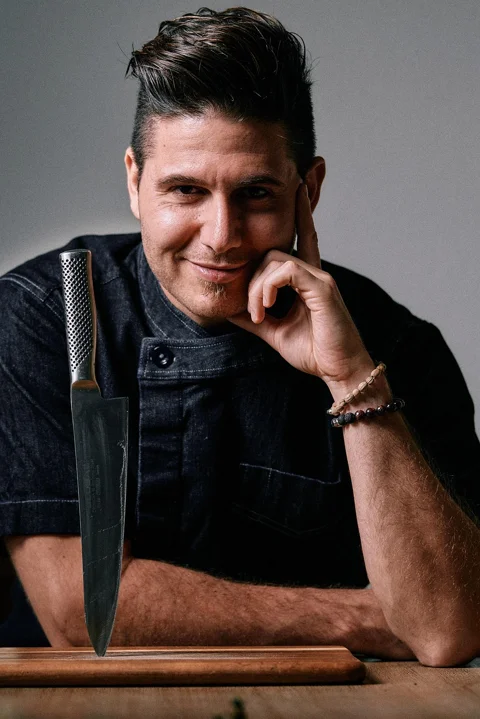 james tahhan, venezuelan chef, portrait, chef