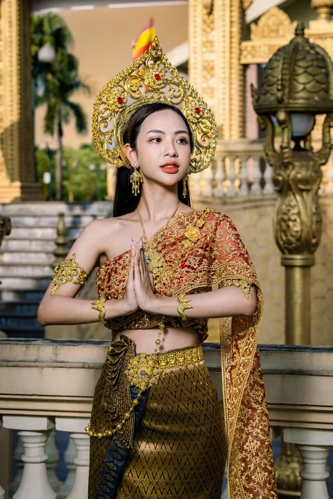 泰国,泰国女性,泰国传统服饰,女性