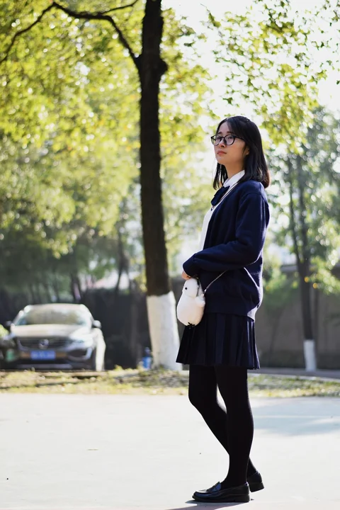 girl, campus, cute