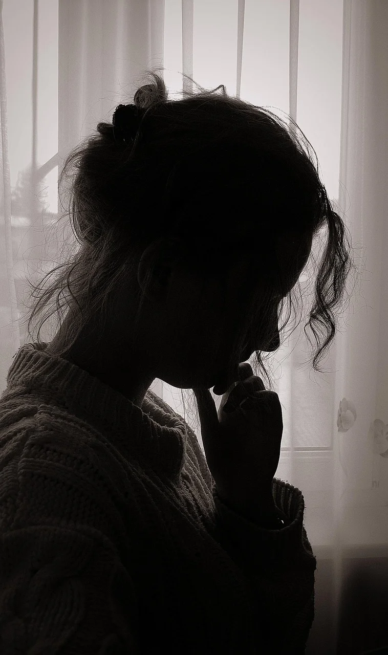 secret, silence, quiet, woman