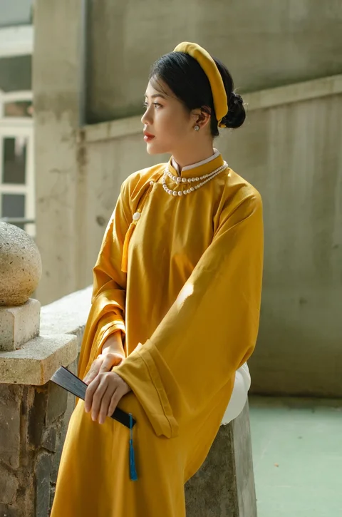 woman, ao dai, wedding, fashion