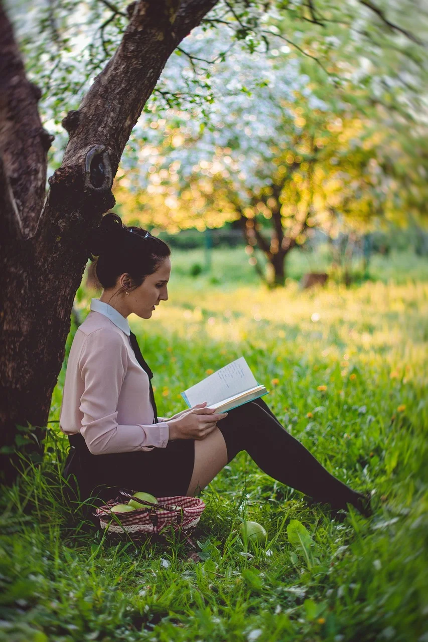 grass, nature, outdoors, person