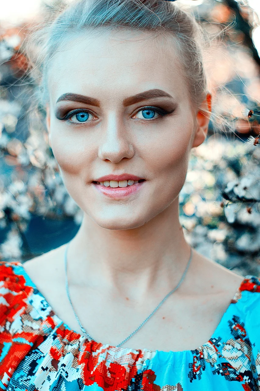portrait, fashion, woman, lovely