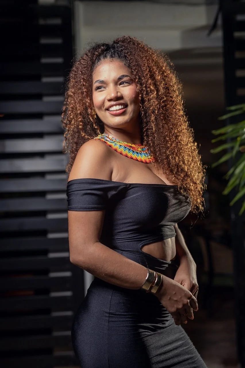 woman, dress, portrait, fashion
