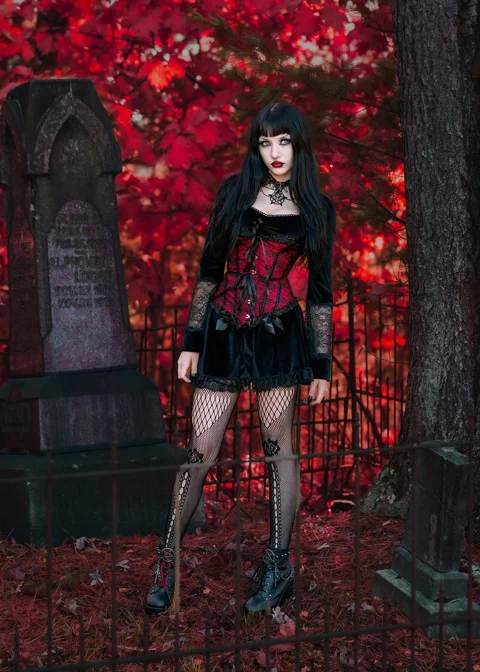 goth, gothic, graveyard, halloween