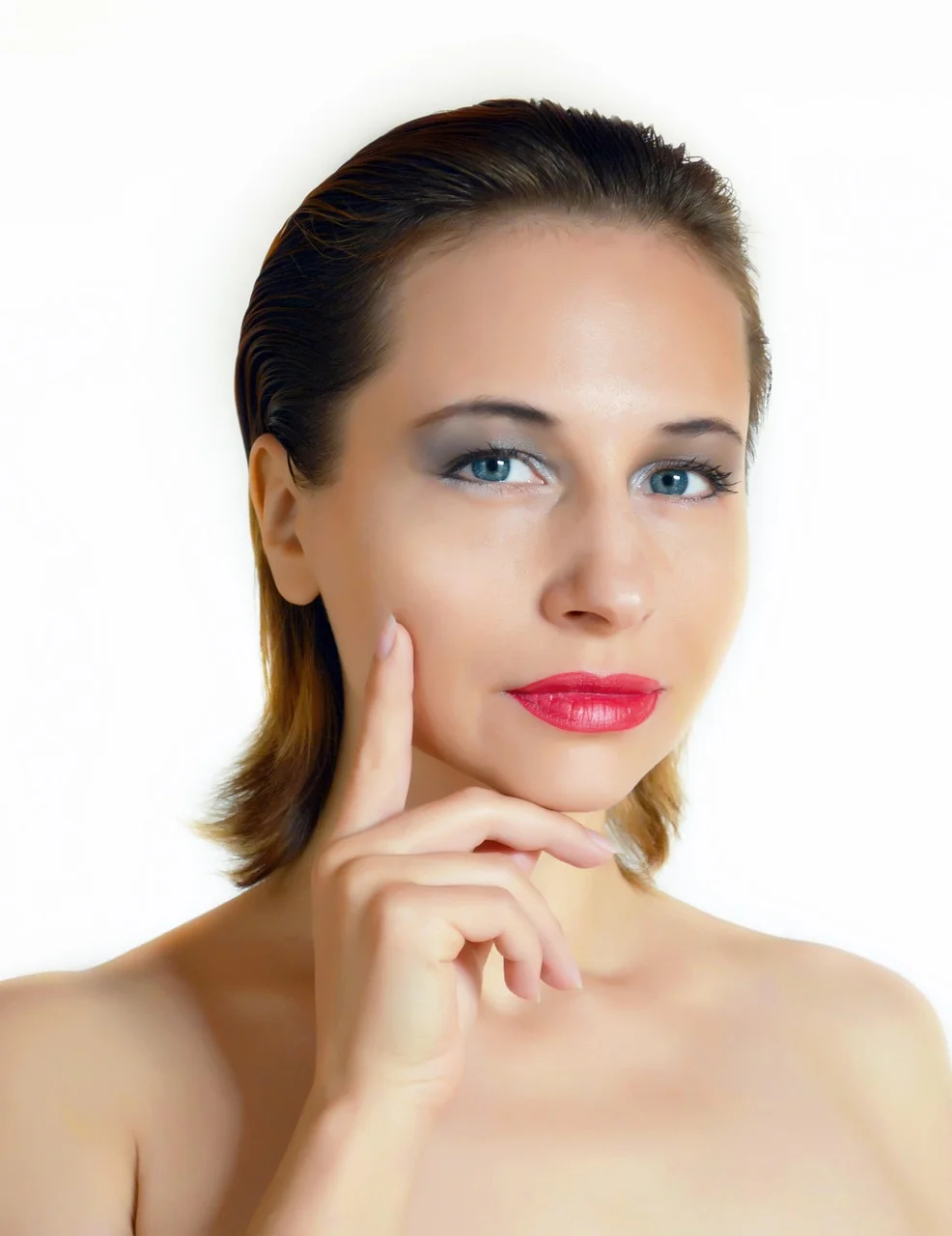 woman, beauty, fashion, makeup