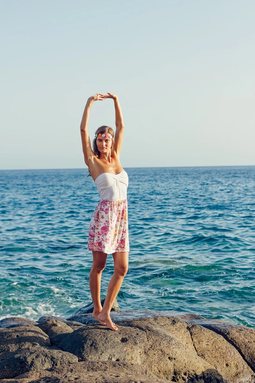 summer, woman, young woman, holiday