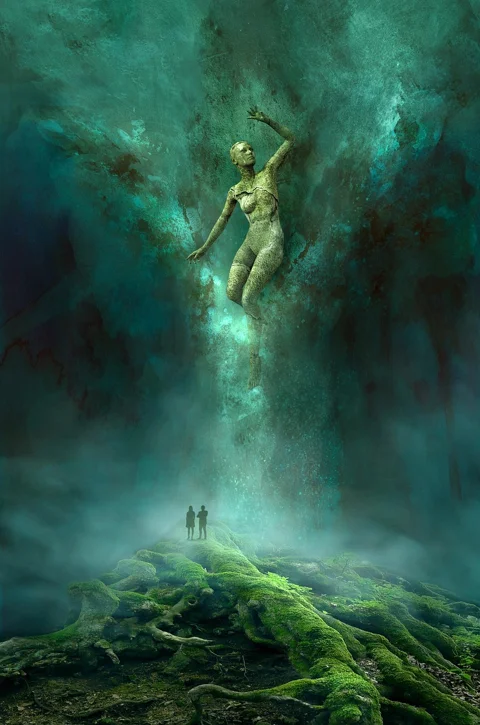 fantasy, book cover, appearance, light