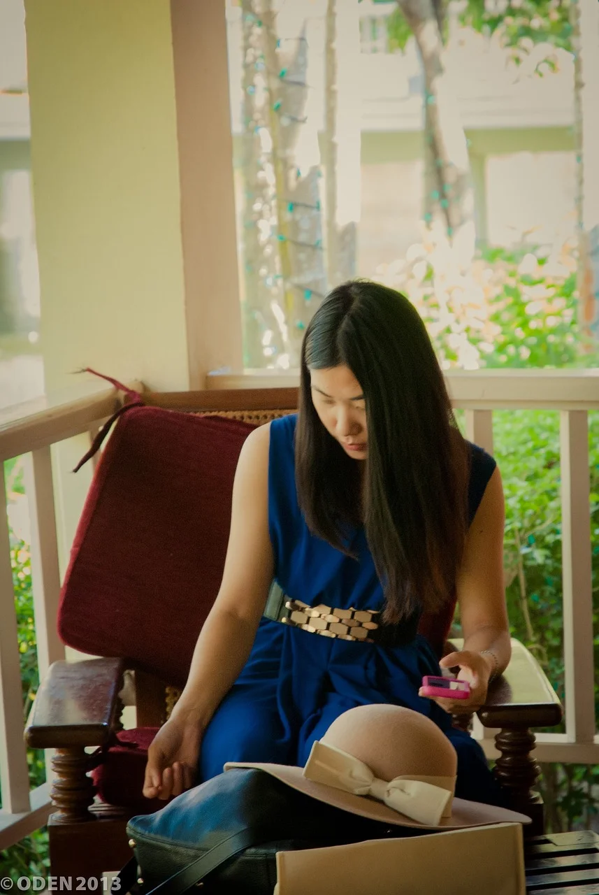 girl, nice, young, happy