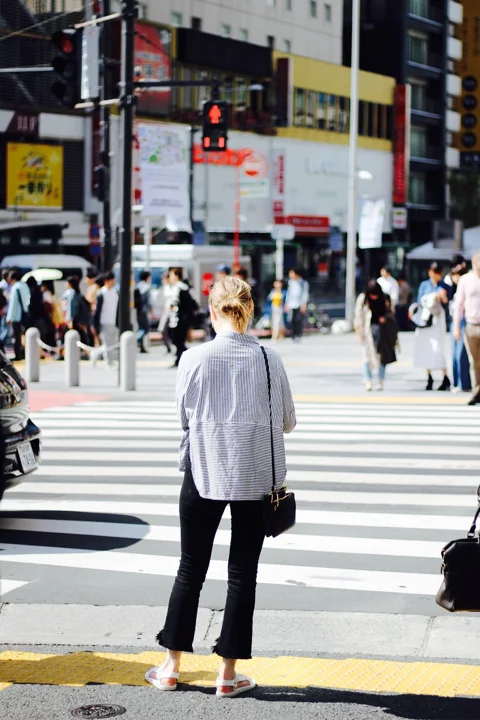 people, walking, street, pedestrian