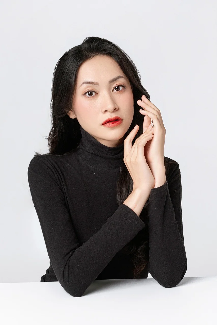 woman, model, make up, business