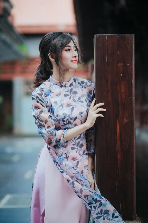 woman, fashion, ao dai, dress