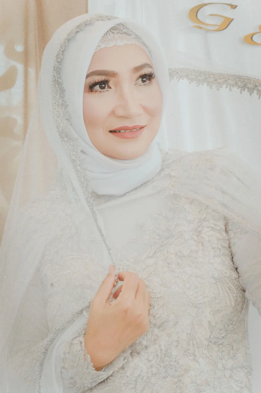 女性, 花嫁, ヒジャブ, イスラム教