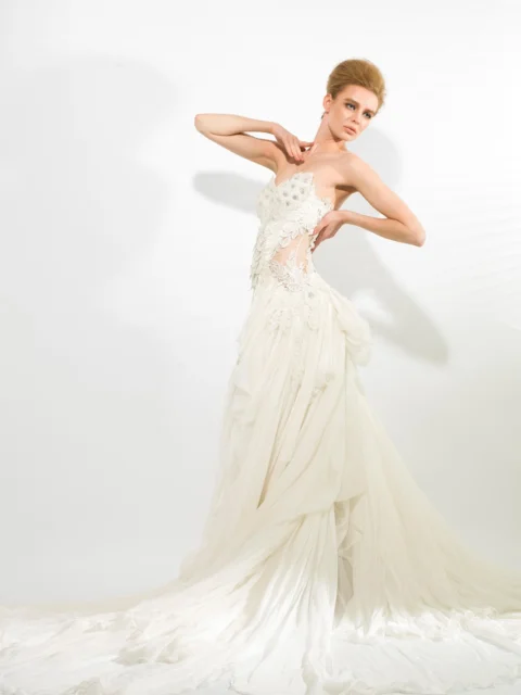model, dress, elegant, portrait
