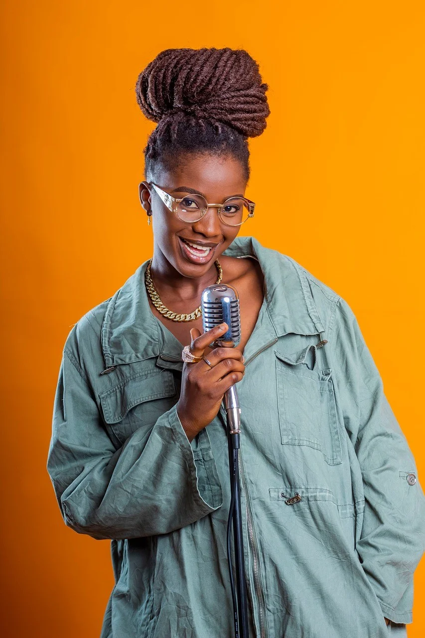 portrait photography, studio portrait, african woman, young woman
