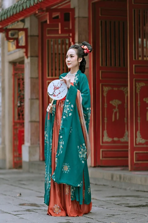fashion, woman, chinese dress, ancient