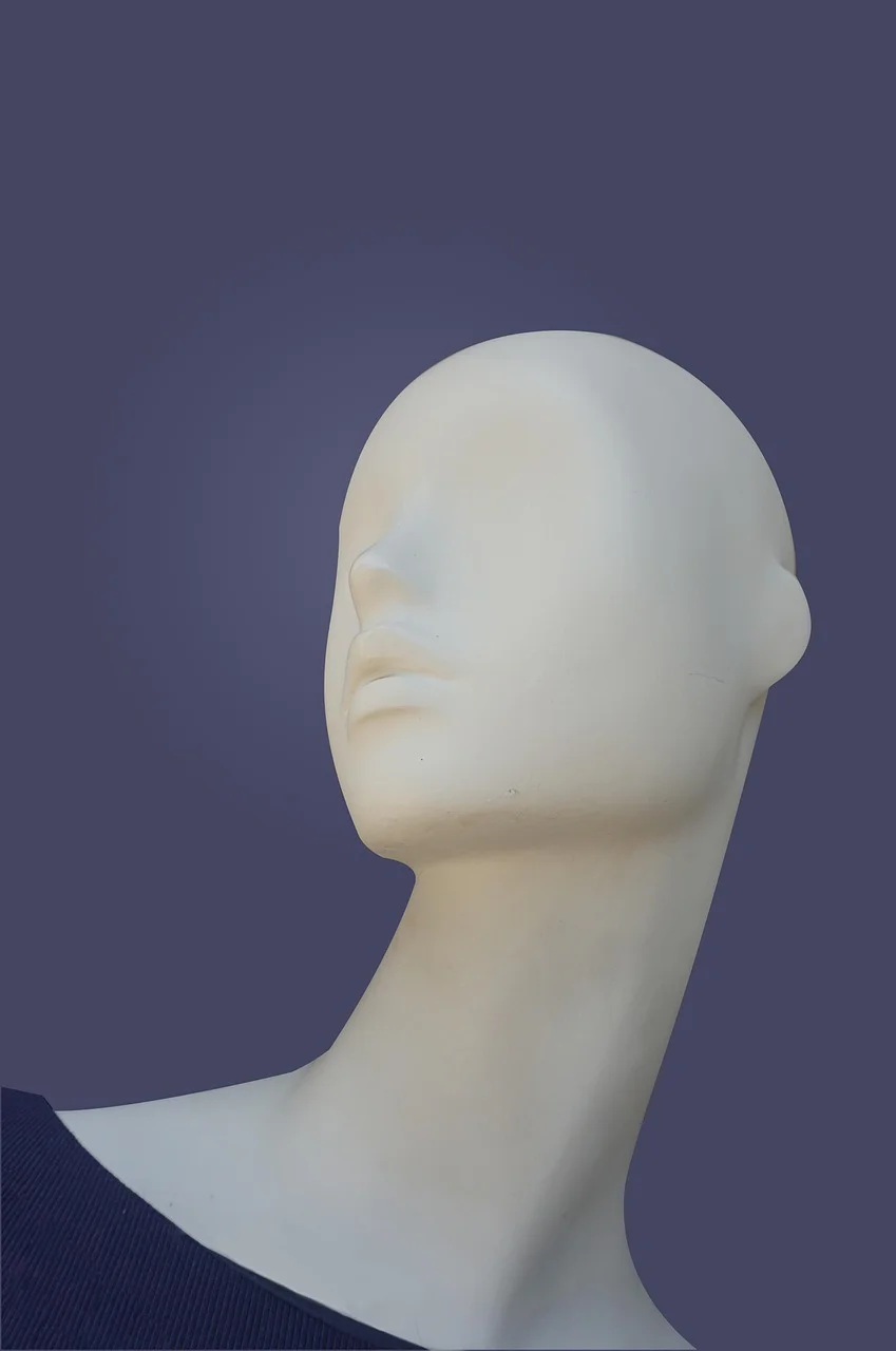 puppet, store window, woman, deco