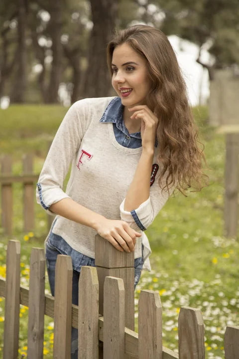 model, woman, to laugh, young girl