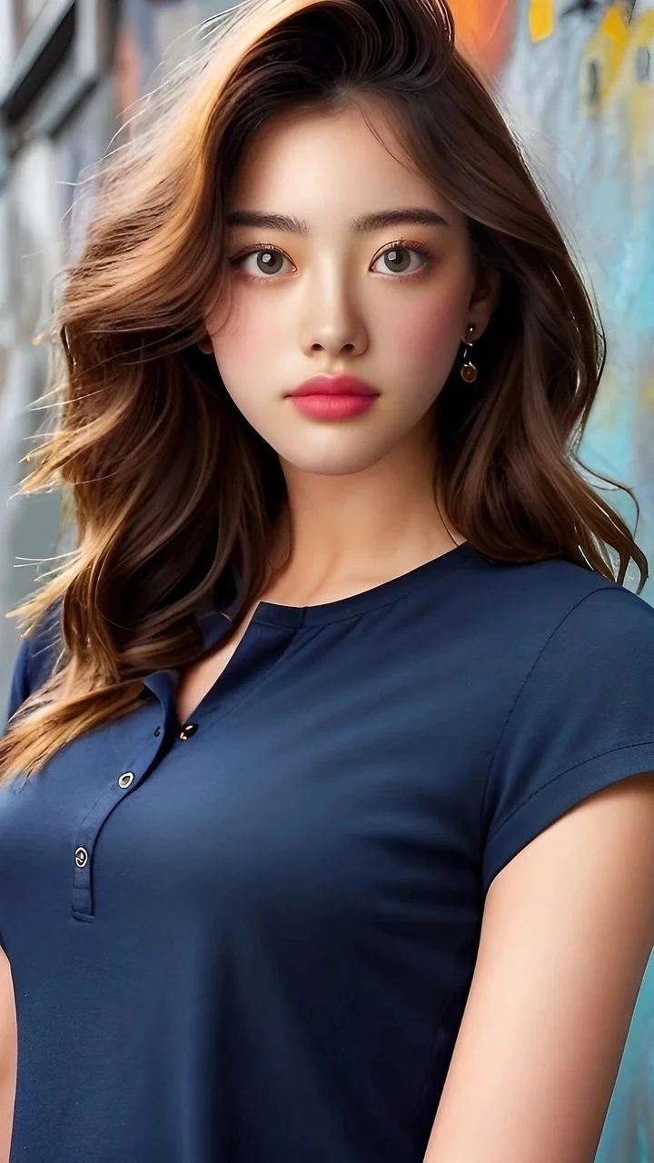 woman, model, face, happy