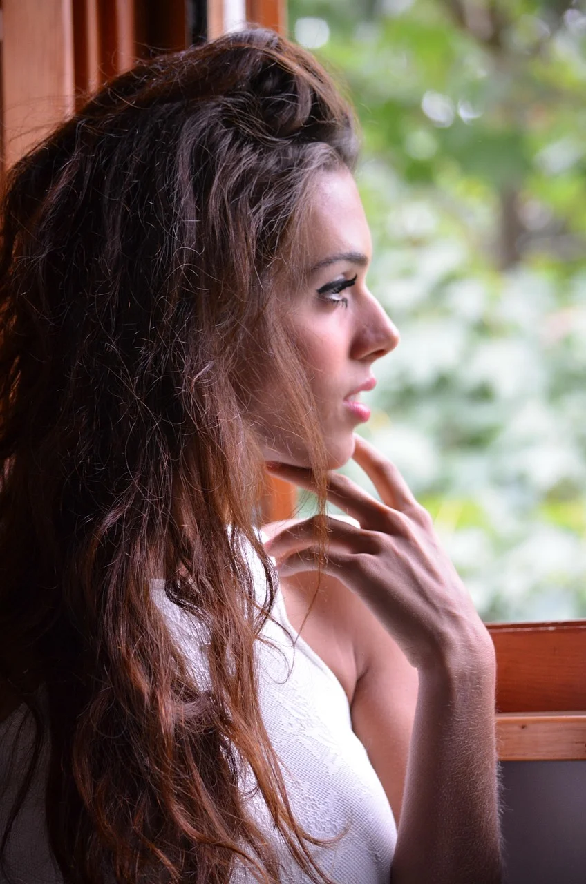 light, nature, forest, woman