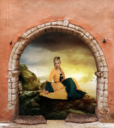 people, art, adult, young woman