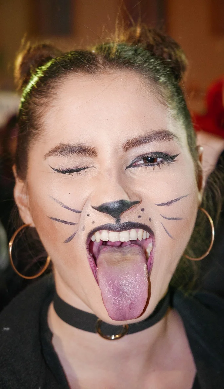 halloween, carnival, portrait, woman