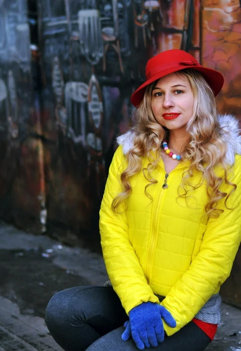 hat, red hat, retro, vintage