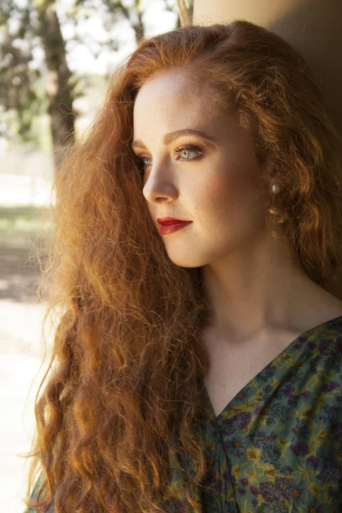 woman, beauty, model, red hair