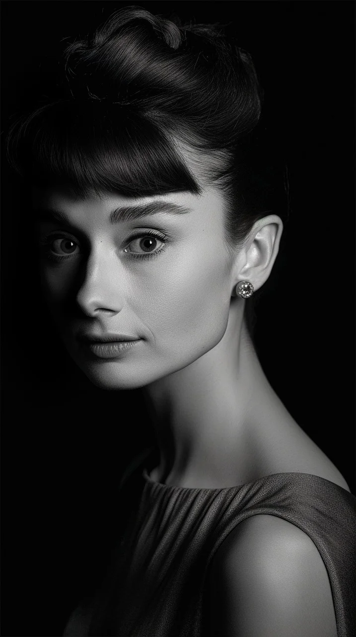 ai generated, woman, audrey hepburn, hollywood