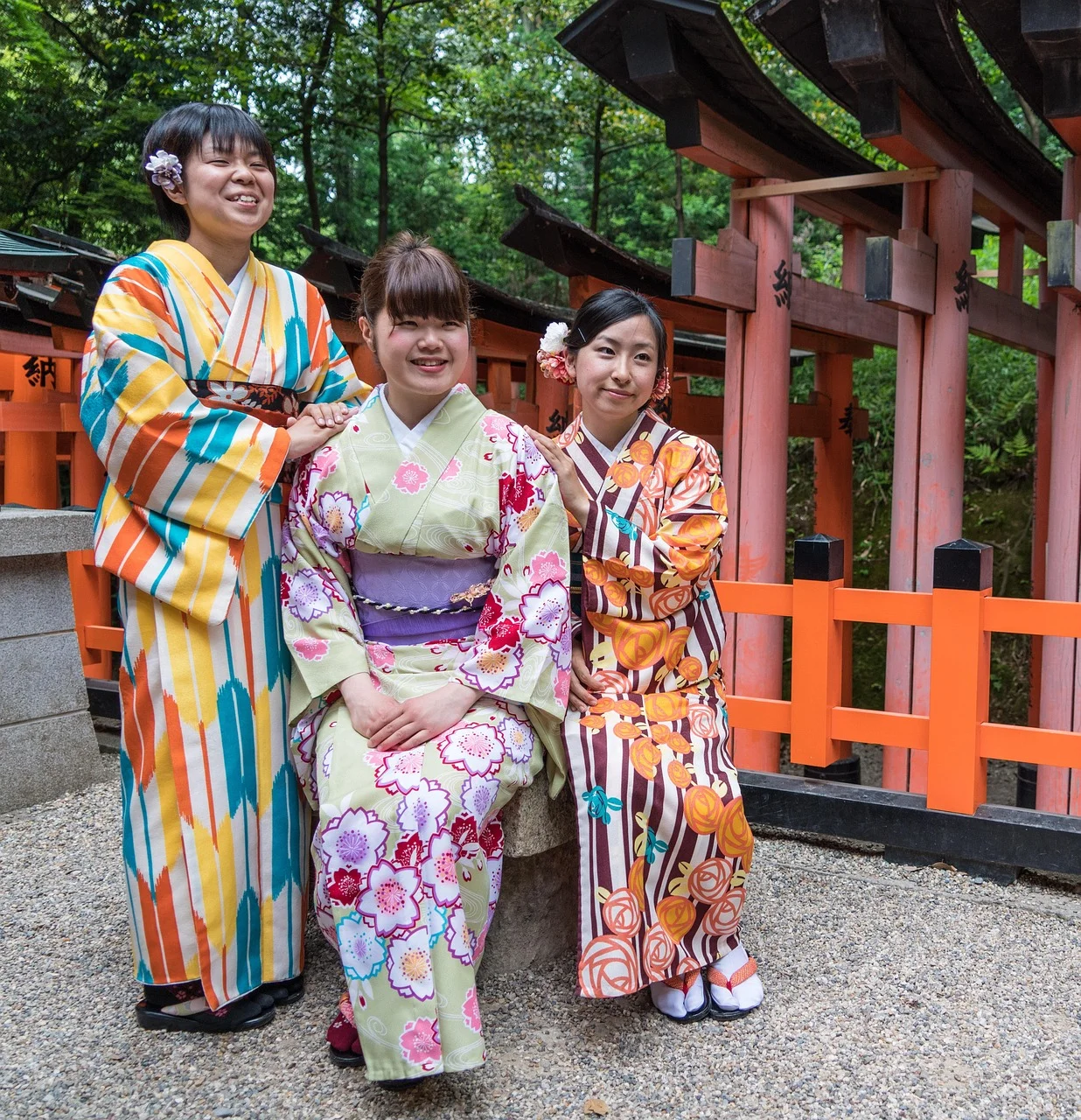 日本，女人，人物，人们