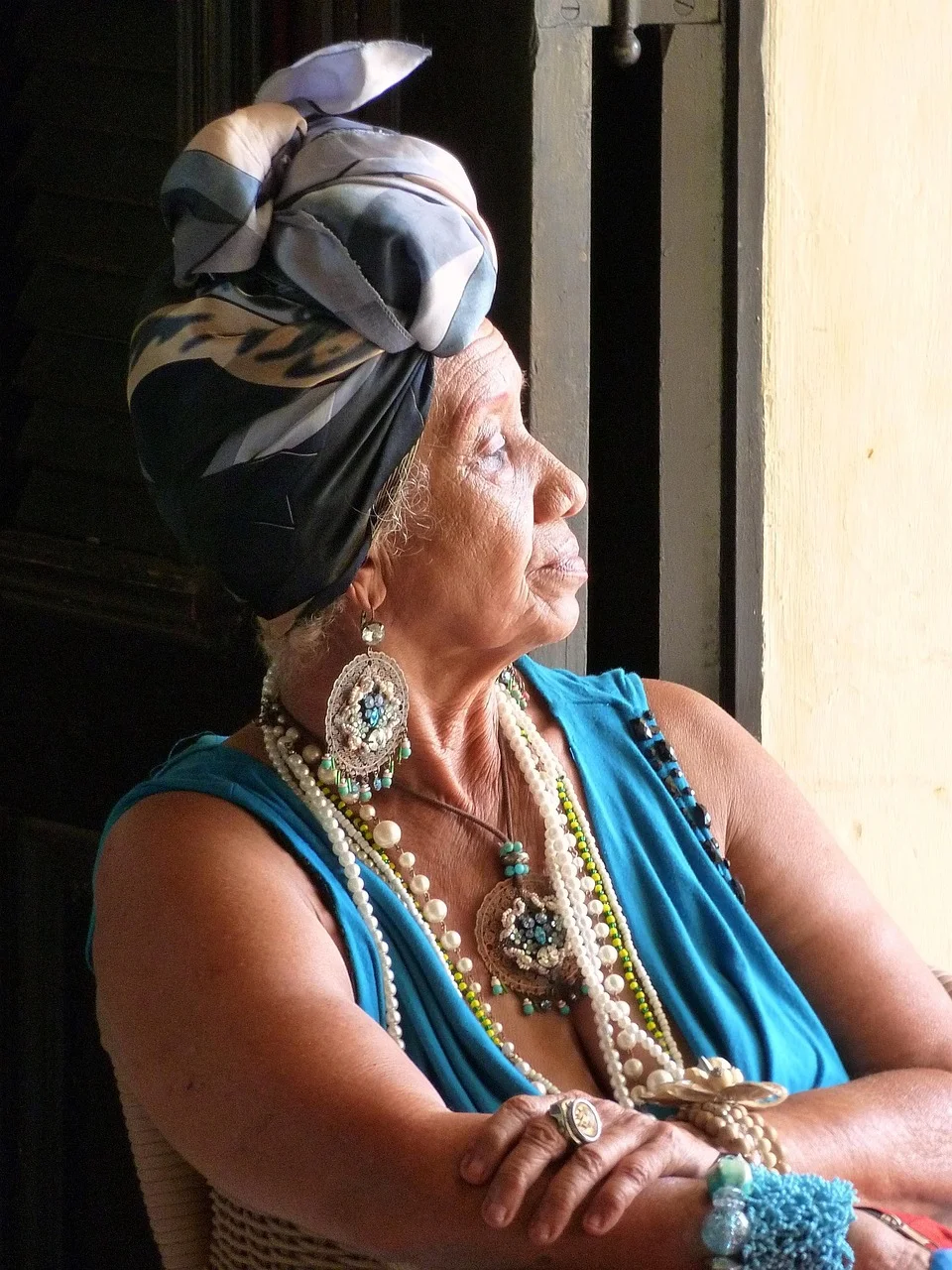 cuba, cienfuegos, woman, cigar
