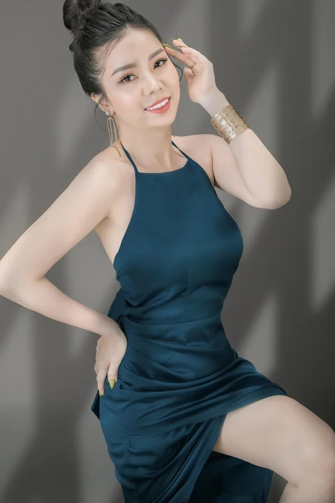 woman, model, dress, make up
