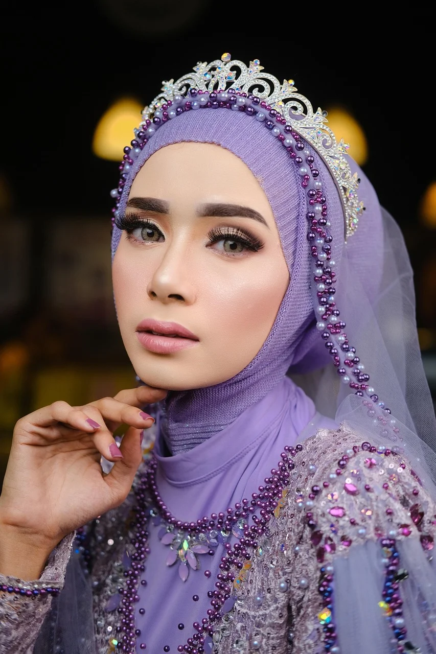 アラビア, イスラム, 顔, 女性