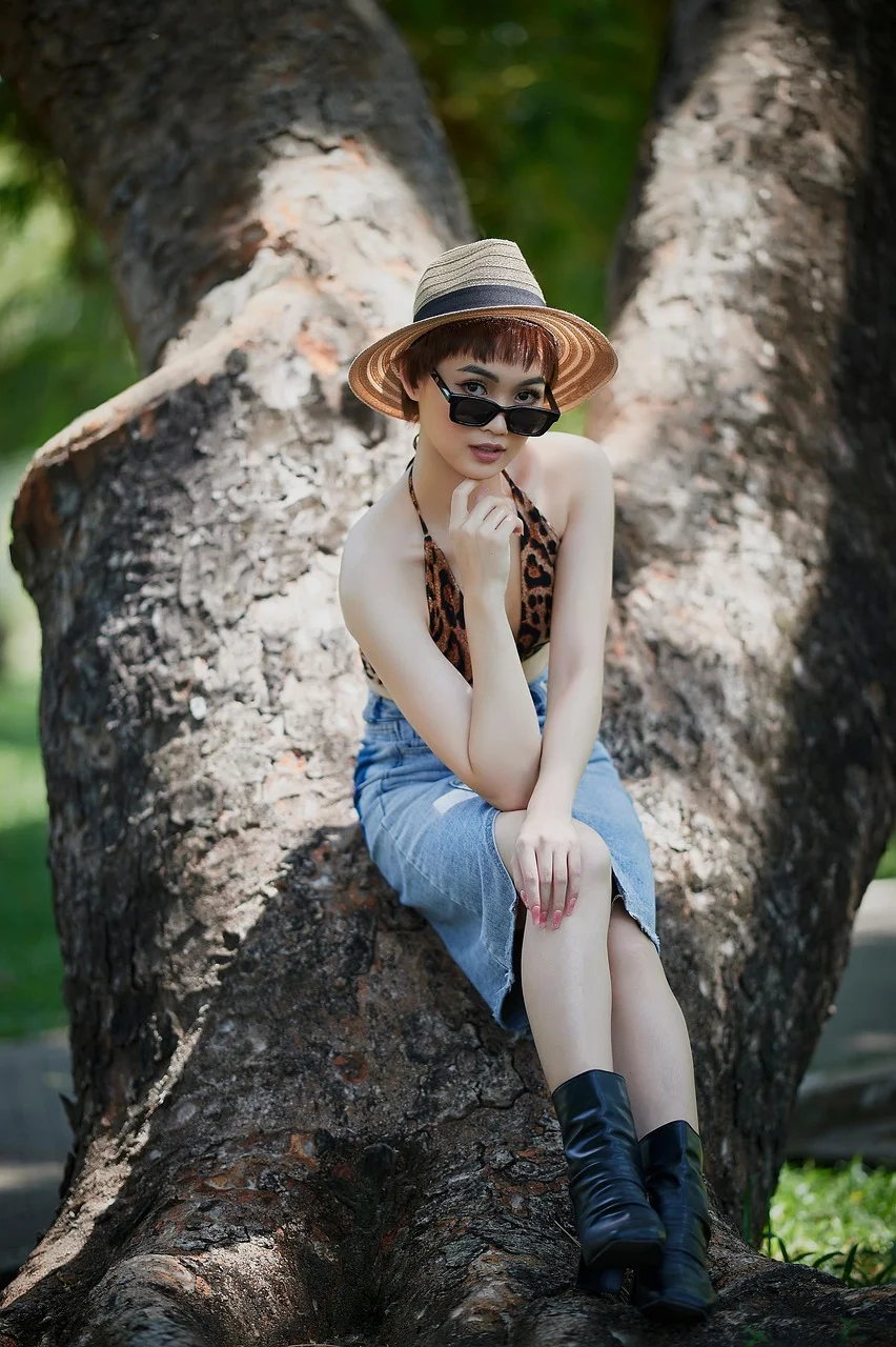 woman, model, portrait, fashion