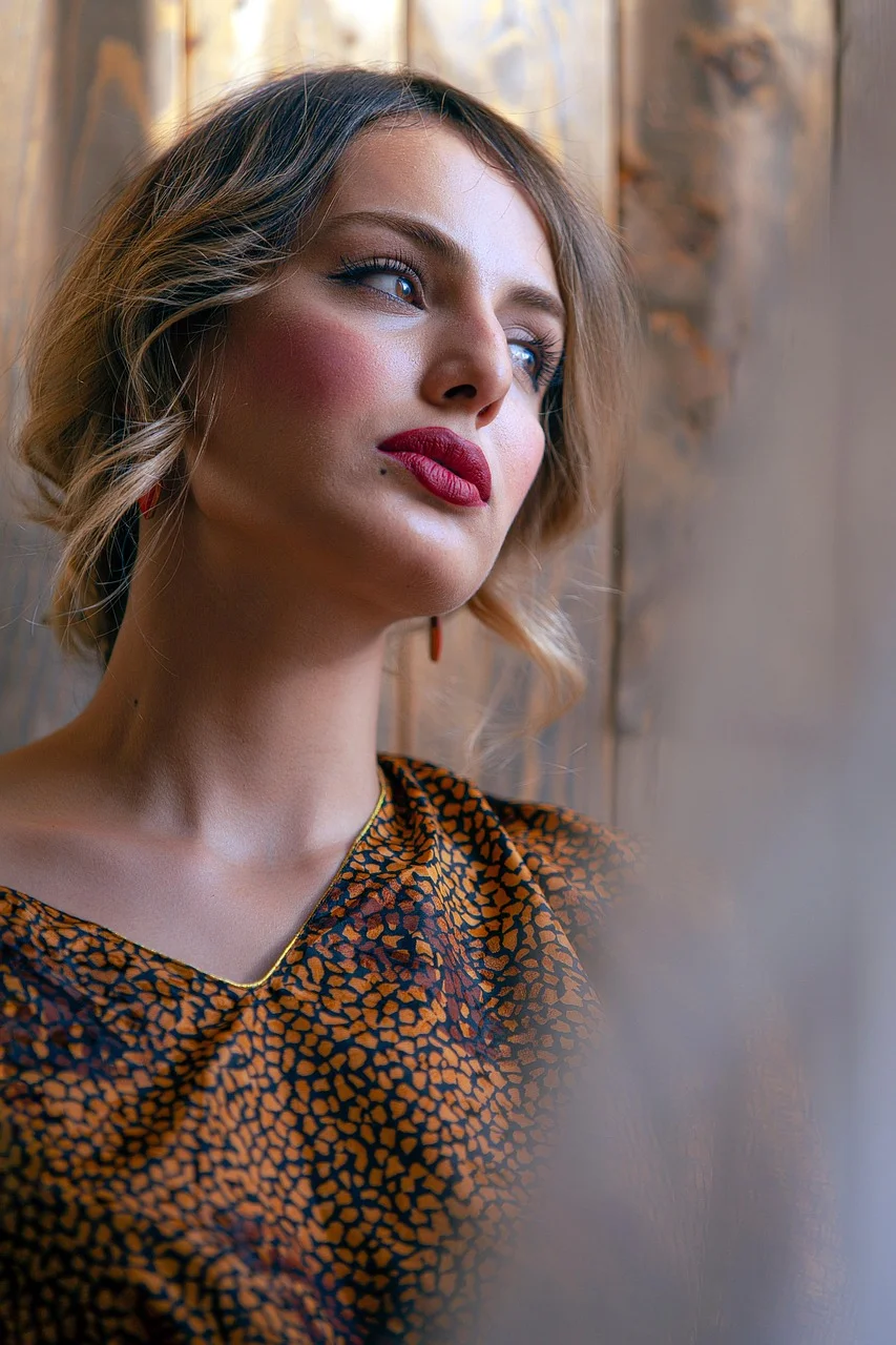 girl, woman, portrait, fashion