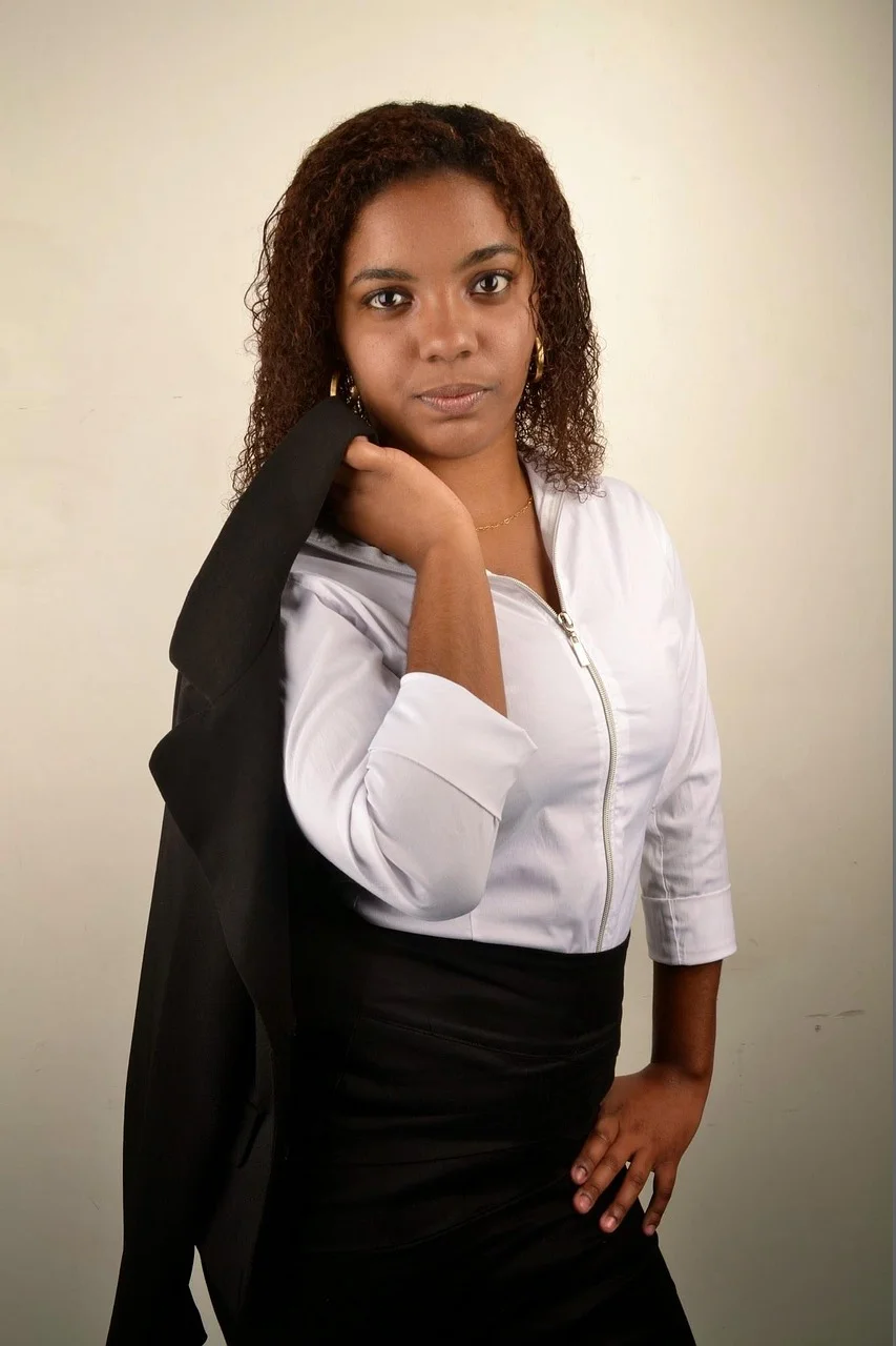 woman, black, businesswoman, young
