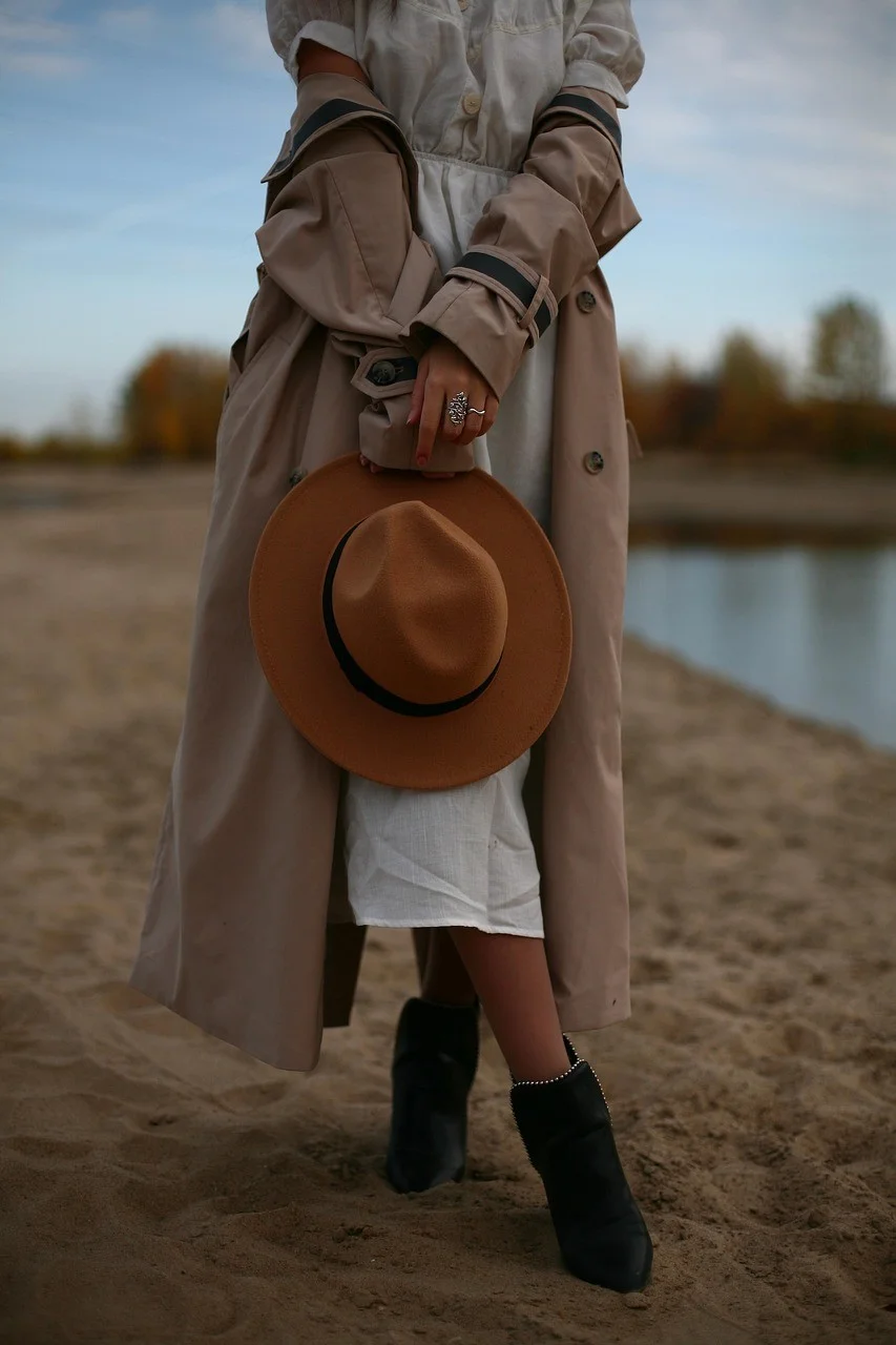 woman, hat, young woman, model